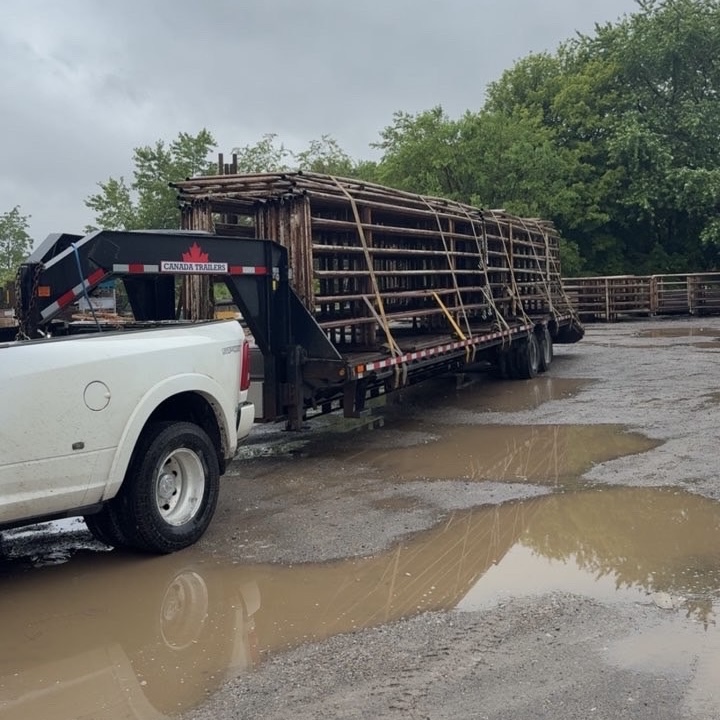 White's Transport hauling work