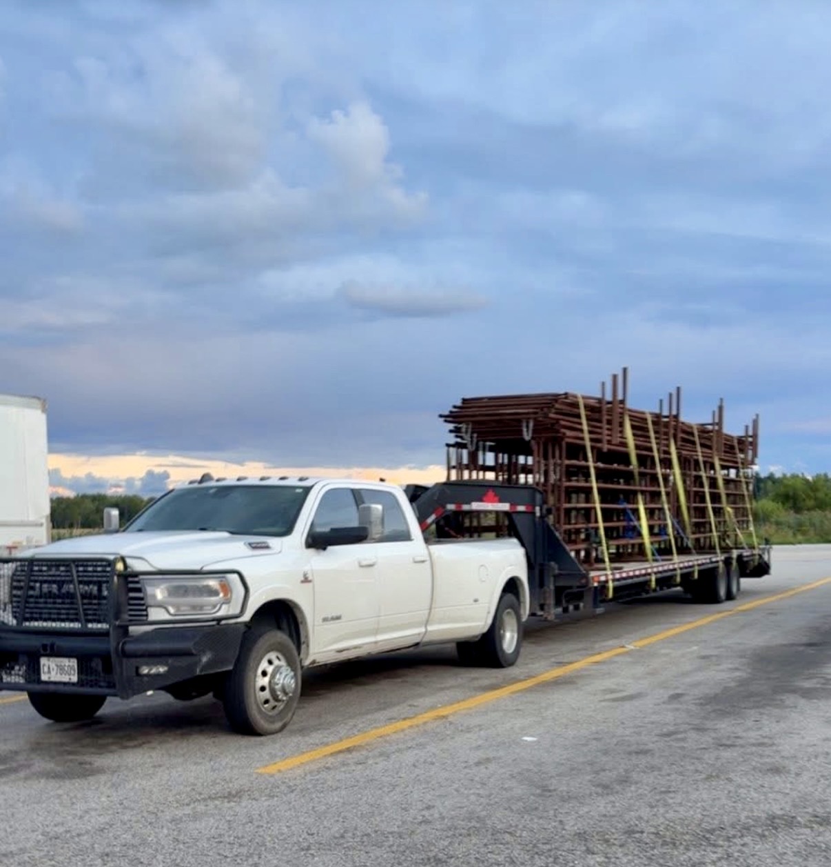 White's Transport hauling work