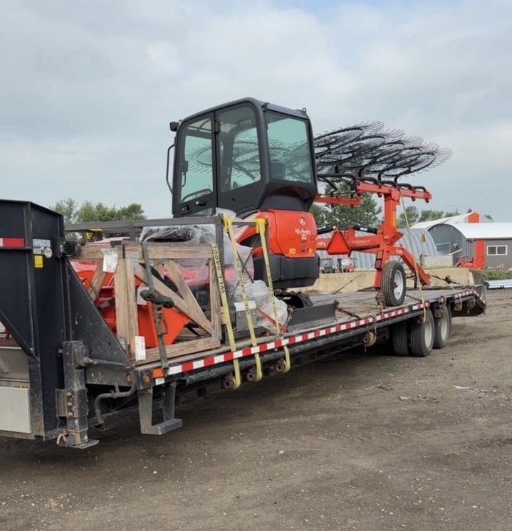White's Transport hauling work