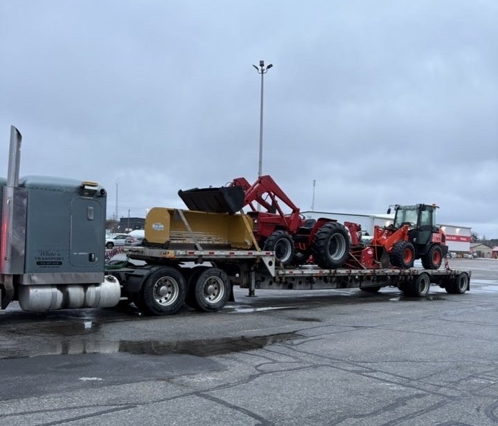 White's Transport hauling work