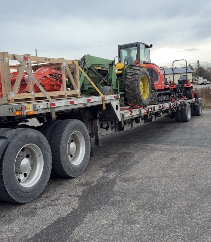 White's Transport hauling work