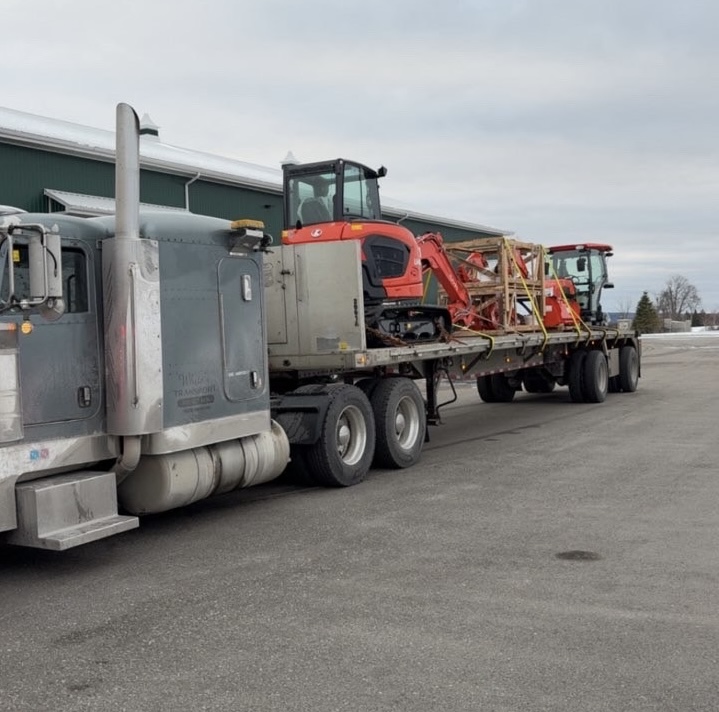 White's Transport hauling work